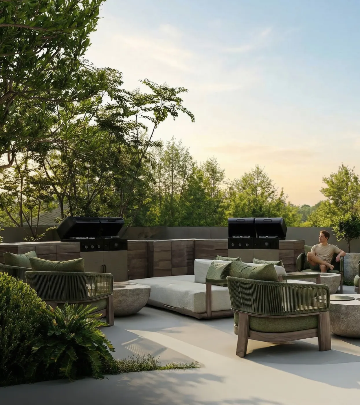 BBQ lounge