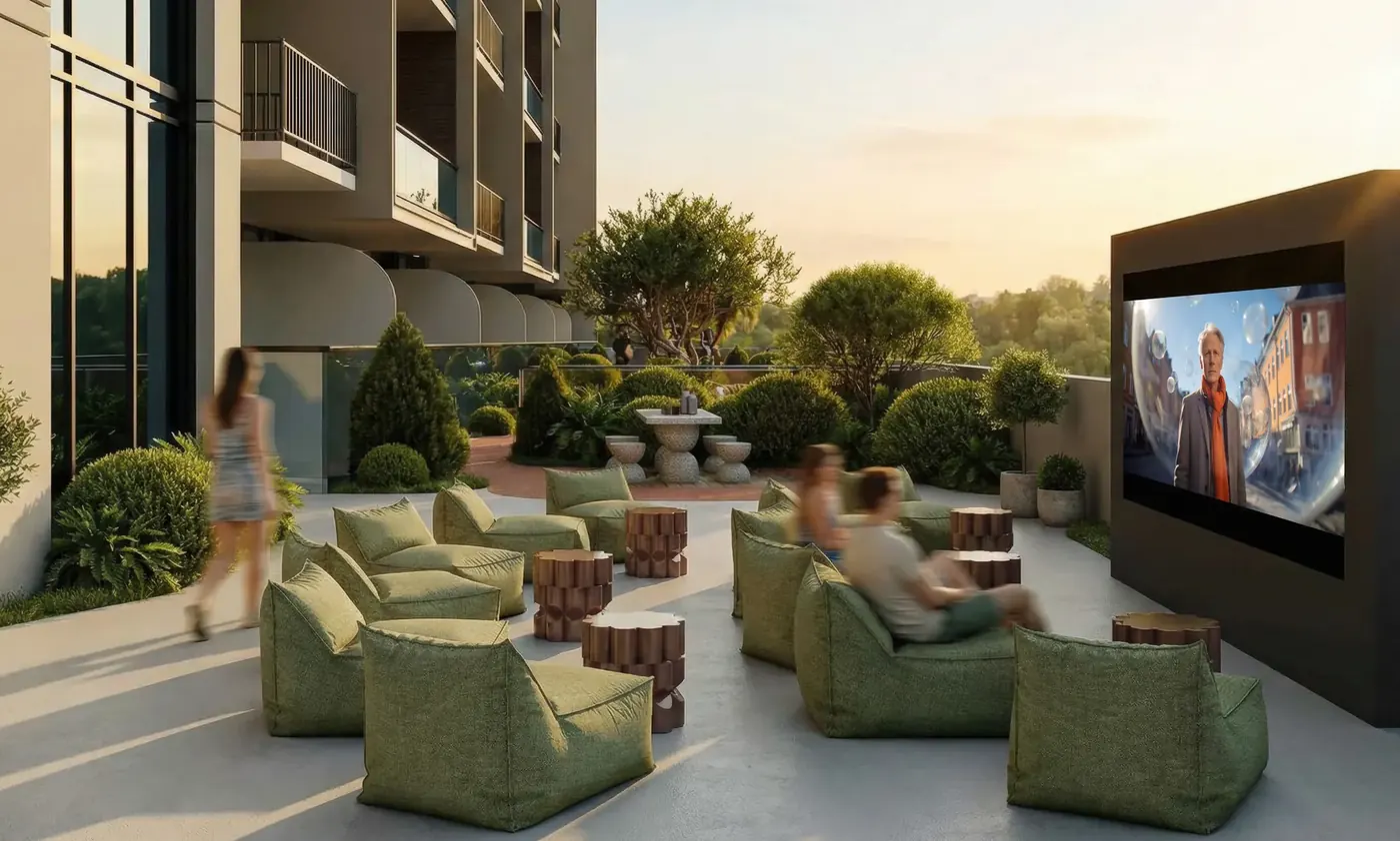 Outdoor cinema